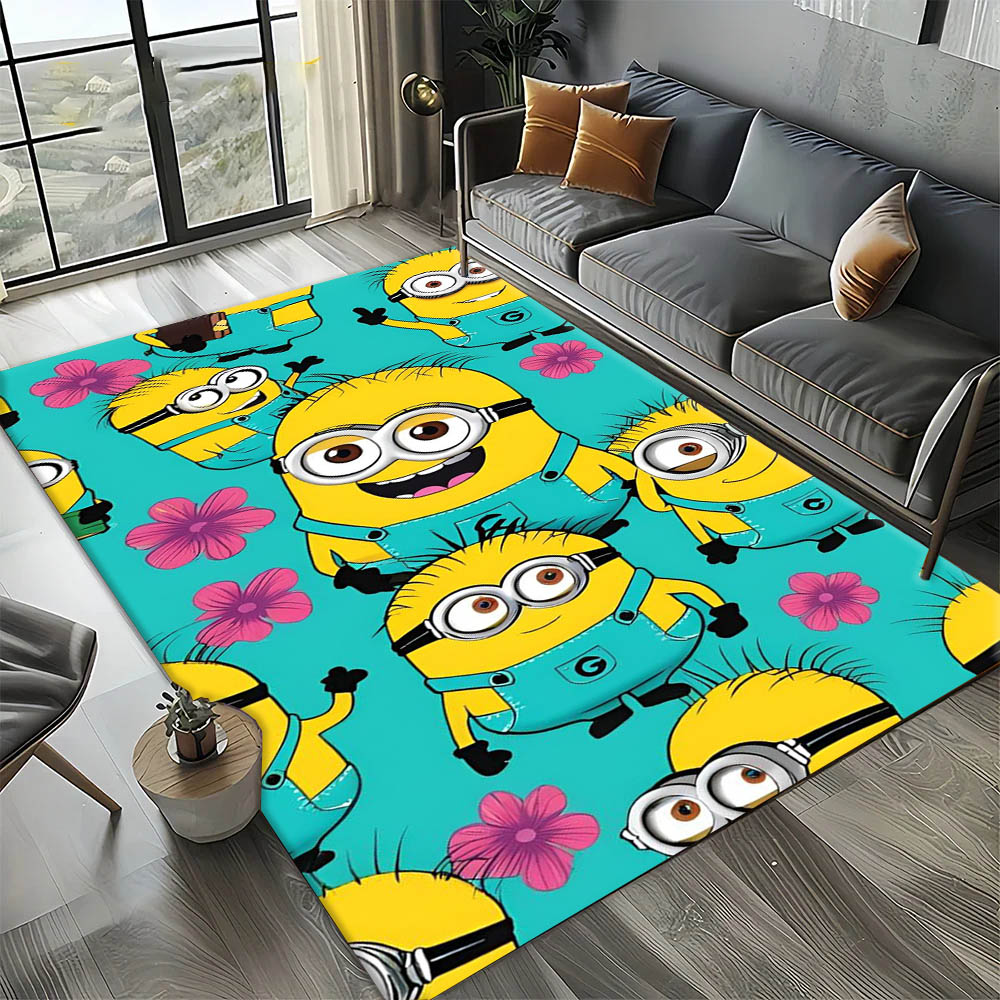 Home Bathroom Fan - 3D Kawaii Cartoon M-Minions-s Cute Carpet