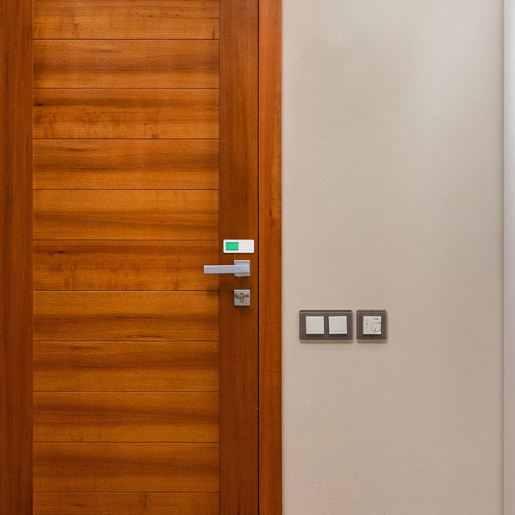 Home Bathroom Occupied Sign - 2Pcs Bathroom Door Sign Vacant Occupied