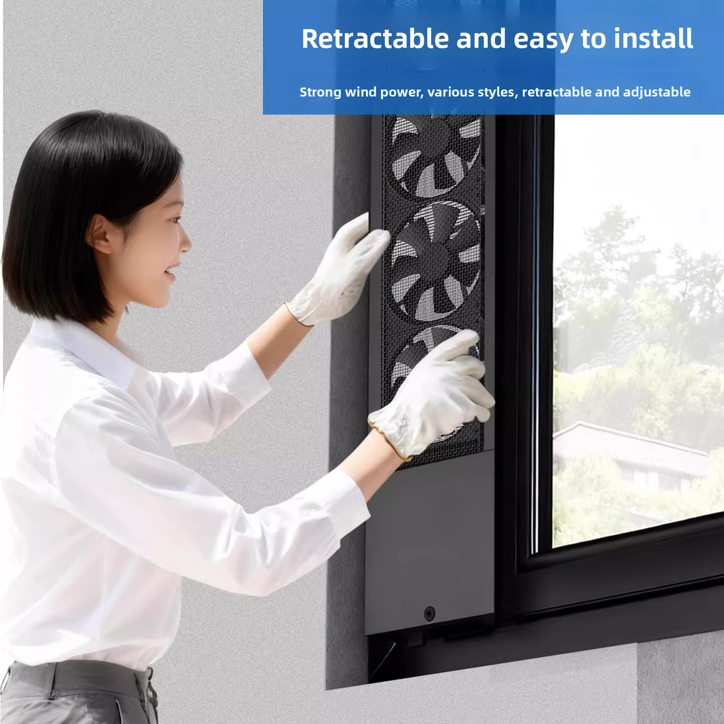 Window Exhaust Fan No Drilling - Home Bathroom Fan ulasan dan harga