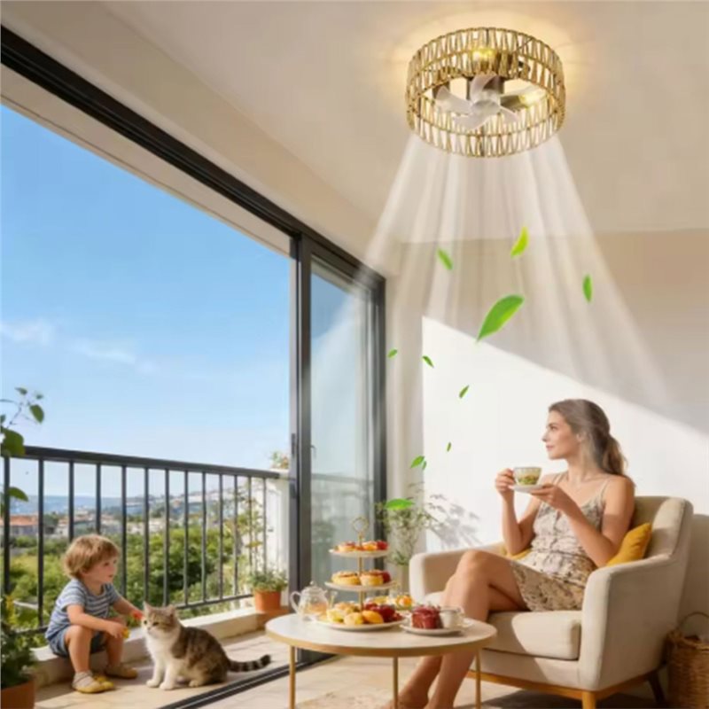 Modern 3-Speed Ceiling Fans Wi - Home Bathroom Fan ulasan dan harga