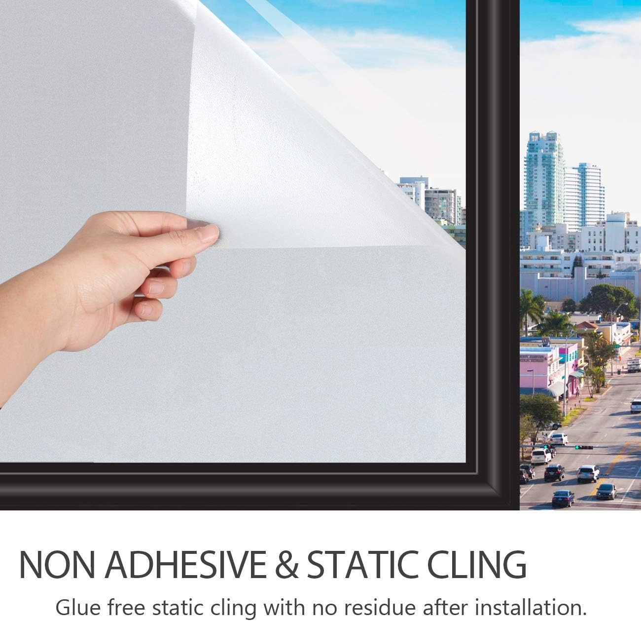 Privacy Window Film Frosted St - Home Bathroom Window Tint ulasan dan harga