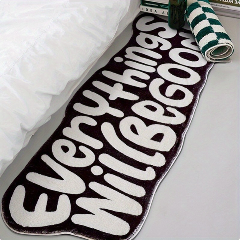 VIKAMA Everything Will Be Good - Home Goods Bathroom Rugs ulasan dan harga