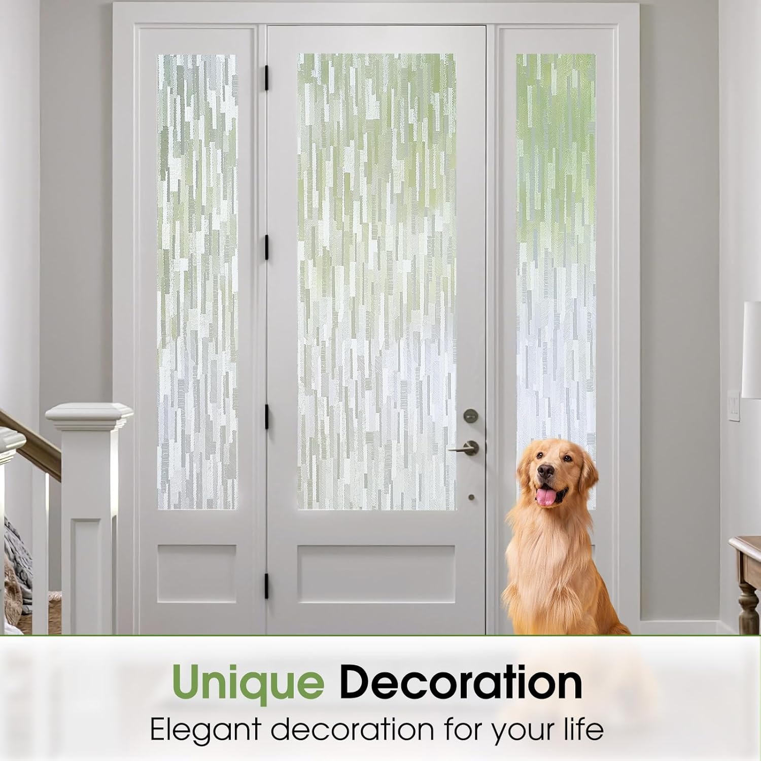 Frosted Mosaic Privacy Window  - Home Bathroom Window Tint ulasan dan harga