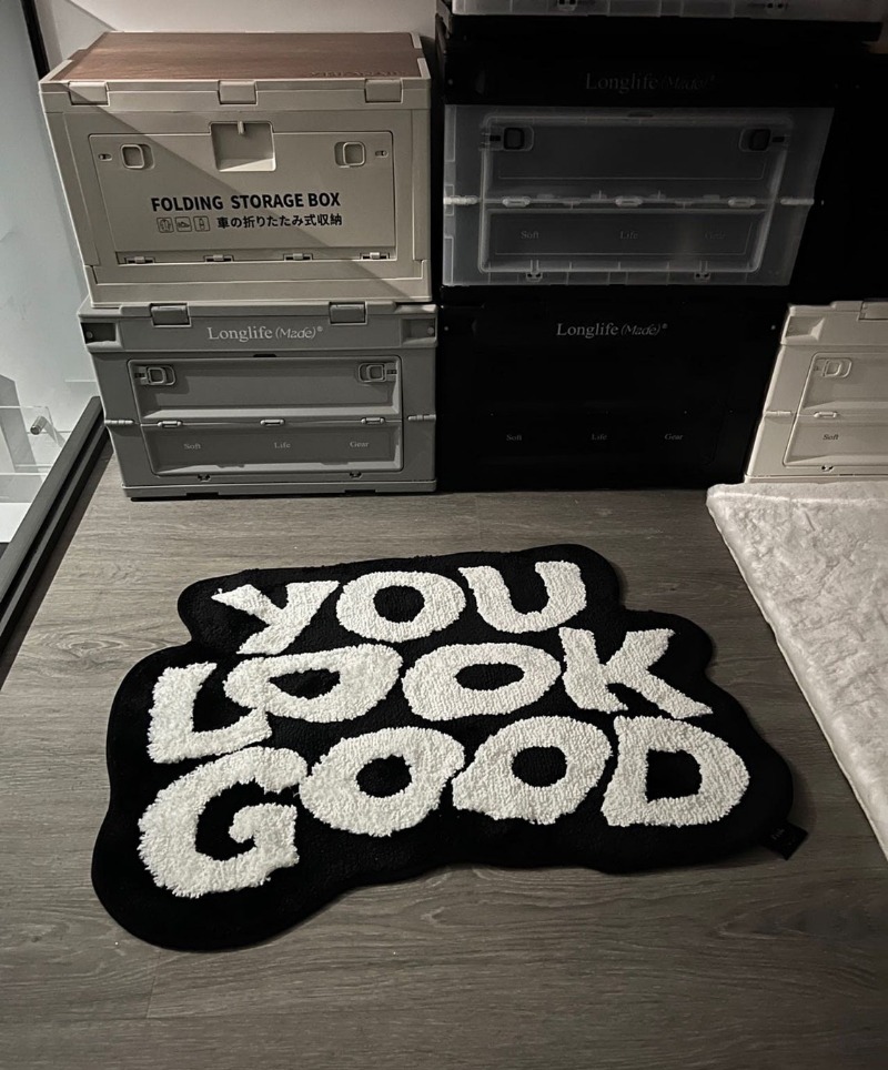 Tufted You Look Good Rug Custo - Home Goods Bathroom Rugs ulasan dan harga