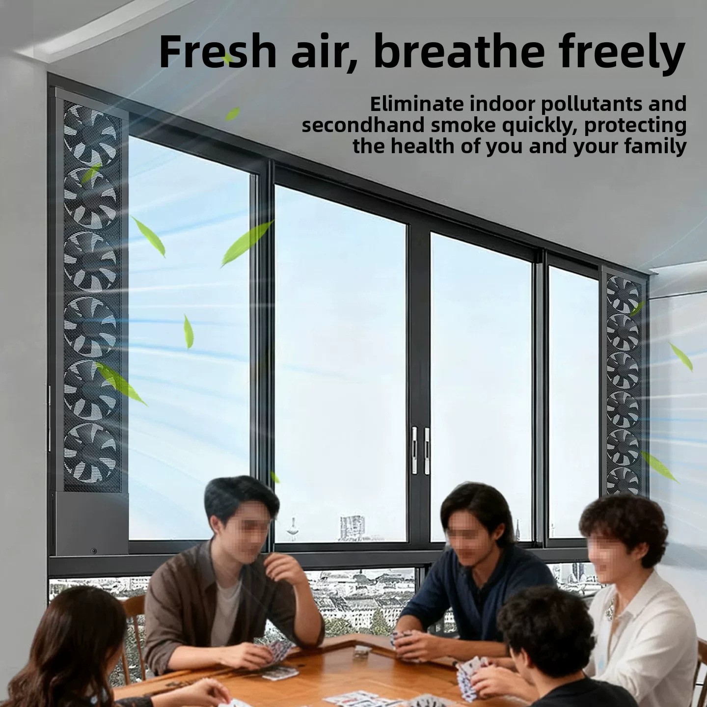 Tool-Free Window Exhaust Fan – - Home Bathroom Fan ulasan dan harga