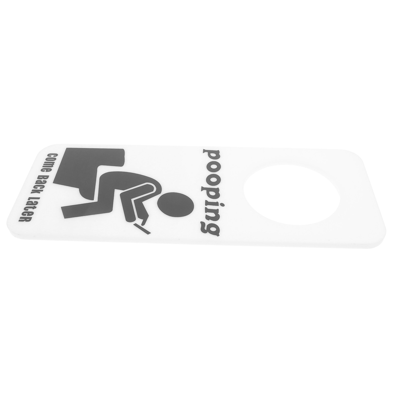 Toilet Occupied Sign Funny Bat - Home Bathroom Occupied Sign ulasan dan harga