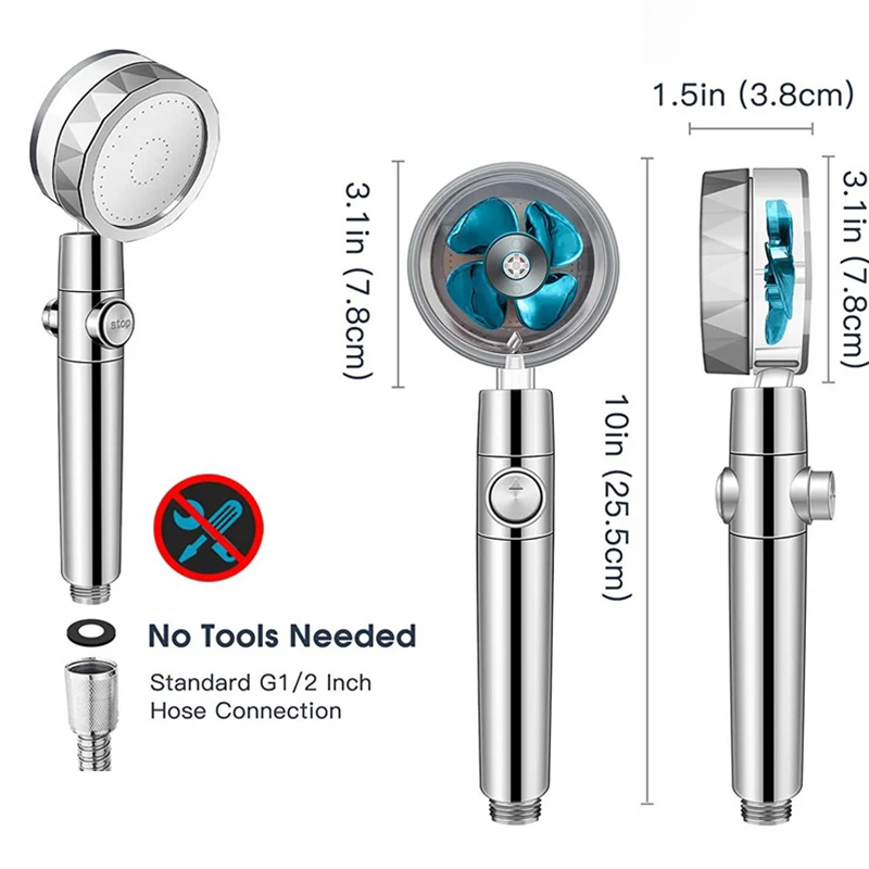 High Pressure Water-Saving Spr - Home Bathroom Fan ulasan dan harga