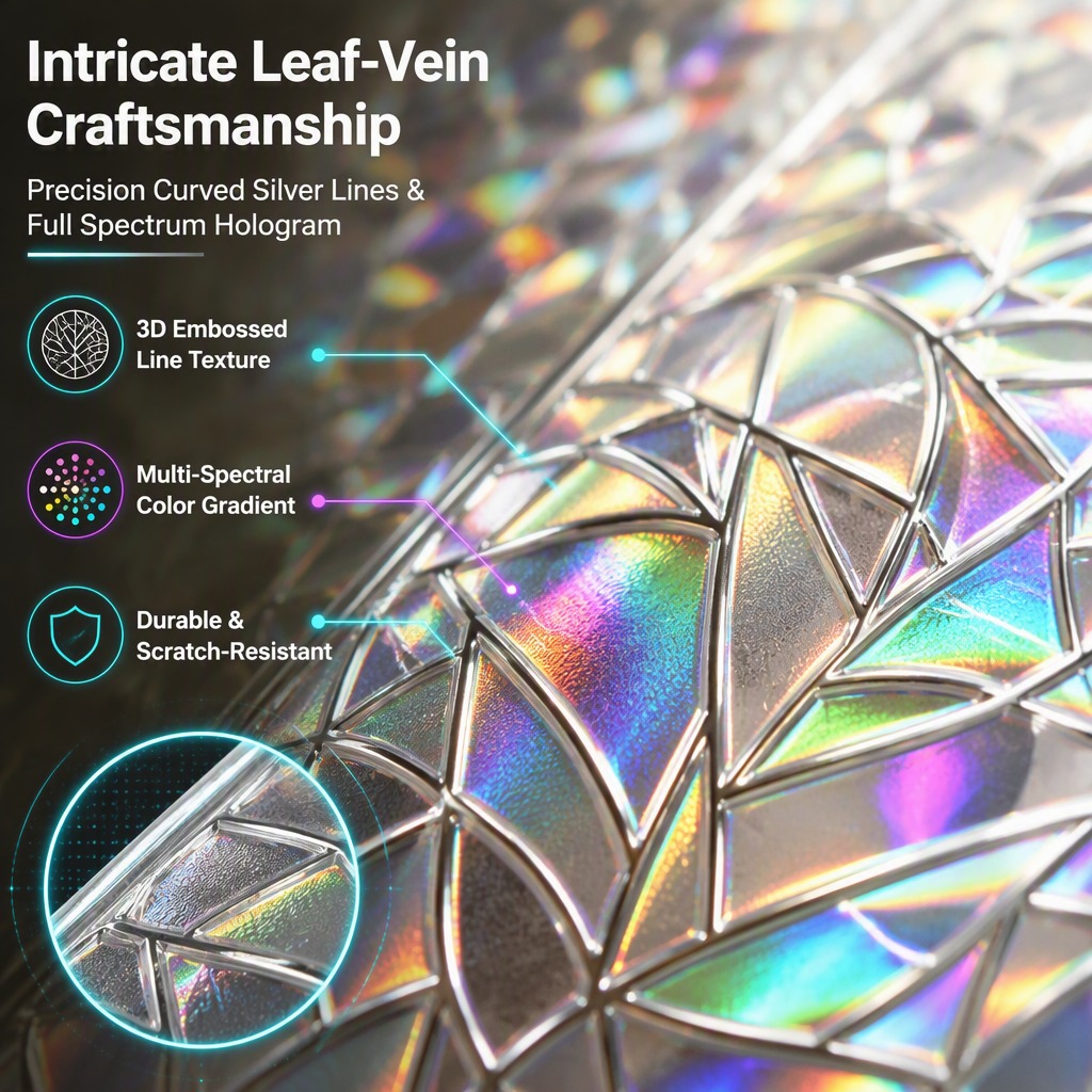 Holographic Window Film 3D Mos - Home Bathroom Window Tint ulasan dan harga