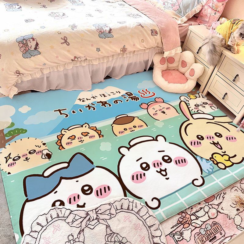 Chiikawa,Hachiware,Usagi Cute  - Home Goods Bathroom Rugs ulasan dan harga