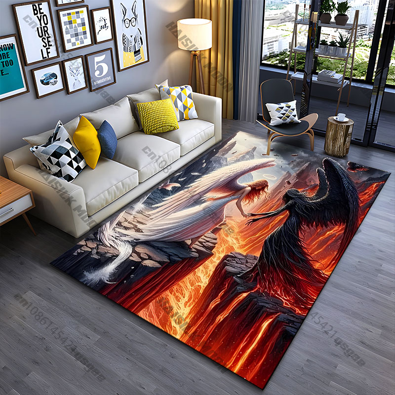 Good versus evil duality carpe - Home Goods Bathroom Rugs ulasan dan harga