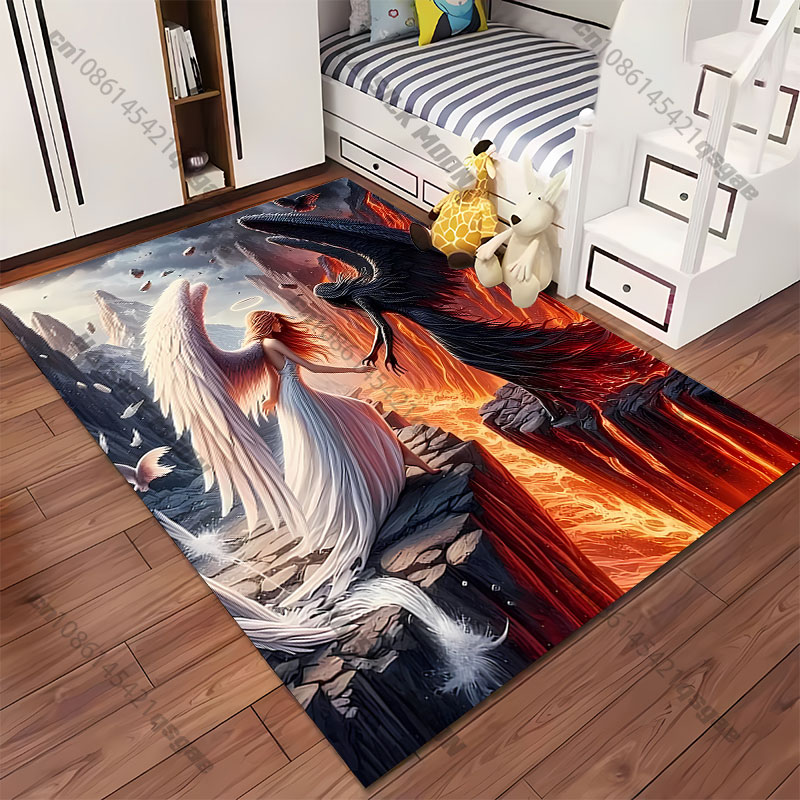 Good versus evil duality carpe - Home Goods Bathroom Rugs ulasan dan harga