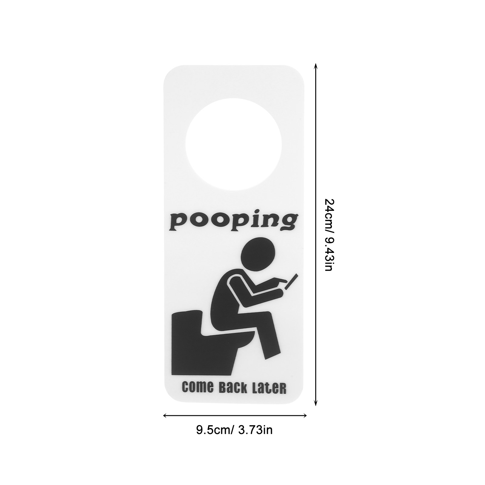 Funny Bathroom Door Sign Occup - Home Bathroom Occupied Sign ulasan dan harga
