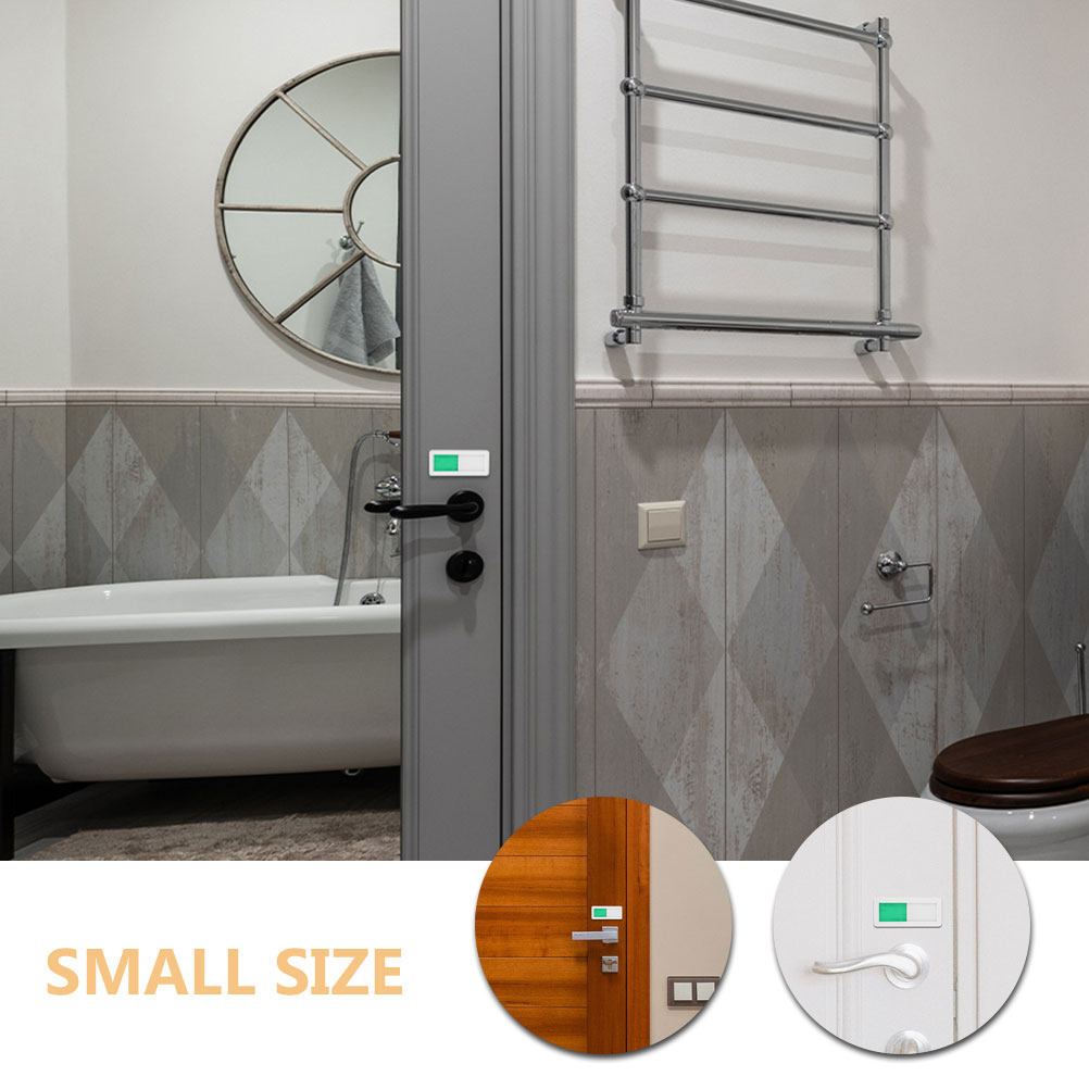 2Pcs Bathroom Door Sign Vacant - Home Bathroom Occupied Sign ulasan dan harga